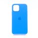 Силіконовий чохол Full Cover для iPhone 12/12 Pro capri blue