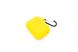 Чохол for AirPods силіконовий SLIM Logo + карабін canary yellow тех.пак.