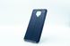 Силіконовий чохол Auto Focus шкіра для Xiaomi Redmi Note 9S blue