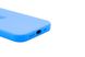 Силіконовий чохол Full Cover для iPhone 12/12 Pro capri blue