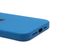 Силіконовий чохол Full Cover для iPhone 14 Plus blue cobolt(35)