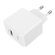 Сетевое зарядное устройство Hoco CS12A Ocean single port QC3.0 charger white