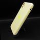 Силіконовий чохол Full Cover для iPhone 11 mellow yellow Full Camera