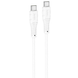 USB кабель Hoco X67 60W Type-C Type-C 1m white