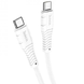 USB кабель Hoco X67 60W Type-C Type-C 1m white