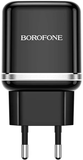Сетевое зарядное устройство Borofone BA36A QC3.0 1usb (EU) black