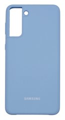 Силіконовий чохол Silicone Cover для Samsung S21 + / S30 + lilac blue