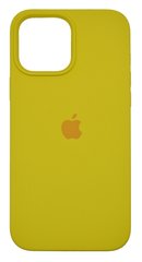 Силиконовый чехол Full Cover для iPhone 13 Pro Max canary yellow