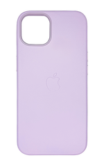Чохол Leather with Magsafe для iPhone 13 elegant purple