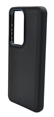 Силиконовый чехол Leather Case Classic для Samsung S24 black