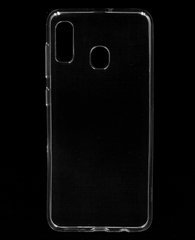 Силіконовий чохол Ultra Thin Air для Samsung A20 (A205) transparent