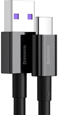 USB кабель Baseus CALYS-A01 Superior Series Fast Charging Type-C PD 66w 2m black