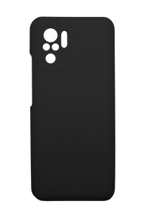 Силиконовый чехол Fibra для Xiaomi Redmi Note 10/10S black Full Camera
