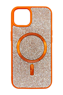 Чохол Diamond Magsafe для iPhone 14 orange