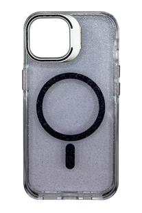 Чохол Fibra Star Shine with MagSafe для iPhone 15 clear Purple