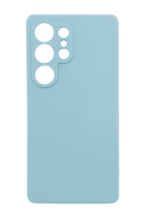 Силиконовый чехол Fibra для Samsung S25 Ultra lilac cream Full Camera