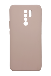 Силіконовий чохол Fibra для Xiaomi Redmi 9 pink sand Full Camera