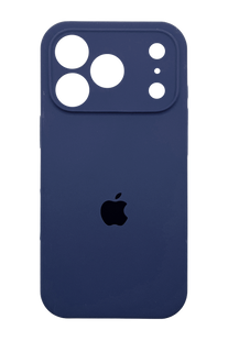 Силіконовий чохол Full Cover для iPhone 17 Pro deep navy Full Camera
