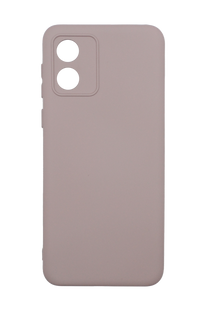 Силіконовий чохол Full Soft для Motorola E13 pink sand Full Camera