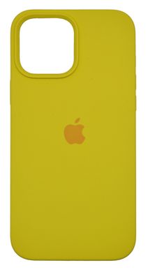 Силіконовий чохол Full Cover для iPhone 13 Pro Max canary yellow