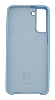 Силиконовый чехол Silicone Cover для Samsung S21+/S30+ lilac blue