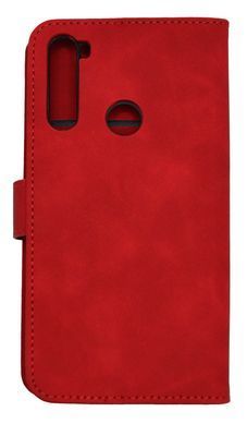 Чехол книжка Leather Book для Xiaomi Redmi Note 8T red SP