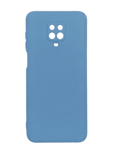 Силиконовый чехол Full Soft для Xiaomi Redmi Note 9s/Note 9 Pro lilac blue Full Camera