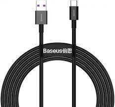 USB кабель Baseus CALYS-A01 Supenor Series Fast Charging Type-C PD 66w 2m black