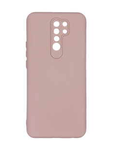 Силіконовий чохол Full Cover для Xiaomi Redmi 9 pink sand Full Camera без logo