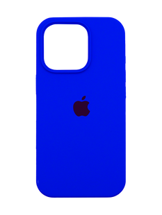 Силиконовый чехол Full Cover для iPhone 16 Pro Max indigo