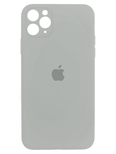 Силіконовий чохол Full Cover для iPhone 11 Pro Max stone Full Camera