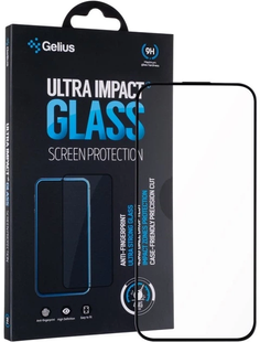 Захисне скло Gelius Ultra Impact для iPhone 15 Pro black