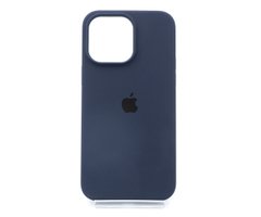Силіконовий чохол Full Cover для iPhone 14 Pro Max midnight blue