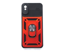 Чохол SP Serge Ring for Magnet для Xiaomi Redmi 9A red протиударний Full Camera