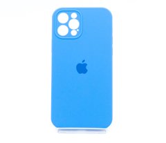 Силіконовий чохол Full Cover для iPhone 12/12 Pro royal blue