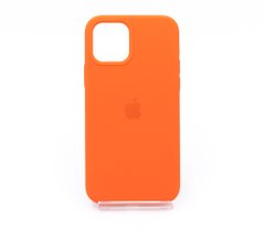 Силіконовий чохол Full Cover для iPhone 12/12 Pro electric orange