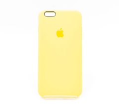 Силиконовый чехол Full Cover для iPhone 6+ yellow