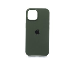 Силіконовий чохол Full Cover для iPhone 15 cyprus green