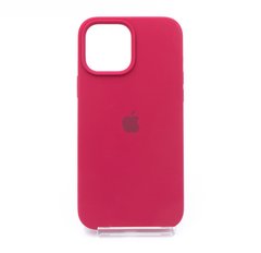 Силіконовий чохол Full Cover для iPhone 13 Pro Max rose red