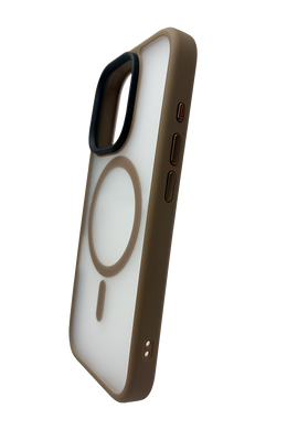 Чохол Fibra Metal Buttons with MagSafe для iPhone 16 Pro deserted