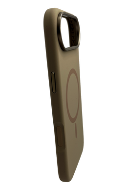 Силиконовый чехол Fibra OmniMag для iPhone 17 Air brown