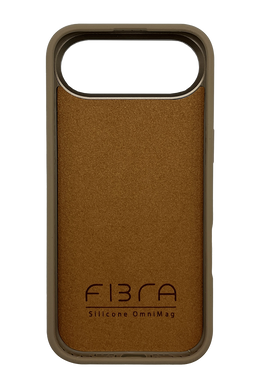 Силиконовый чехол Fibra OmniMag для iPhone 17 Air brown