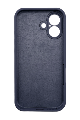 Силиконовый чехол Full Cover для iPhone 17 midnight blue Full Camera