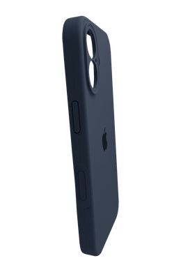 Силиконовый чехол Full Cover для iPhone 17 midnight blue Full Camera