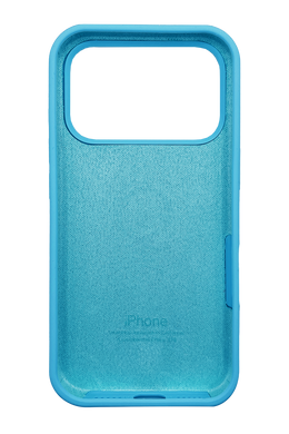 Силіконовий чохол Full Cover для iPhone 17 Pro blue (16)