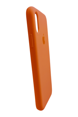Силіконовий чохол Full Cover для iPhone X/XS electric orange