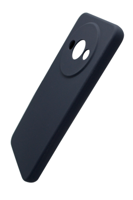 Силиконовый чехол Full Cover для Xiaomi Redmi A3 (AAA) dark grey Full Camera без logo
