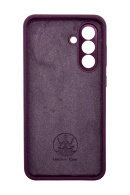 Силіконовий чохол Full Cover Lakshmi для Samsung A56 5G plum (AAA) Full Camera без logo