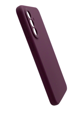 Силіконовий чохол Full Cover Lakshmi для Samsung A56 5G plum (AAA) Full Camera без logo