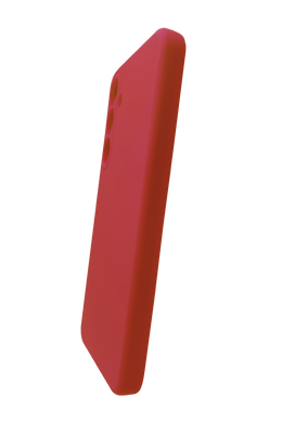 Силиконовый чехол WAVE Full Cover для Samsung S25 FE red Full Camera